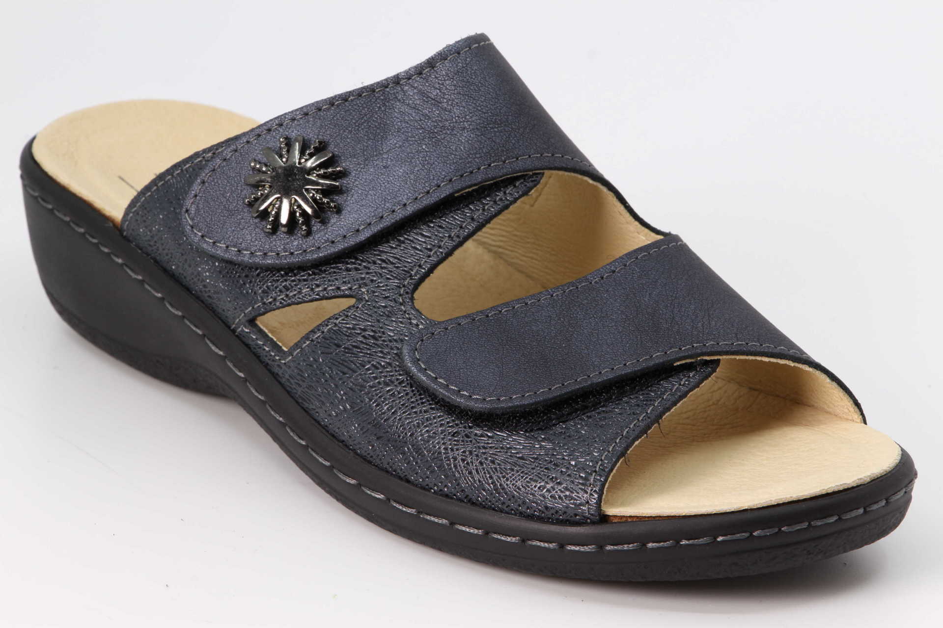 Pantolette dunkelblau