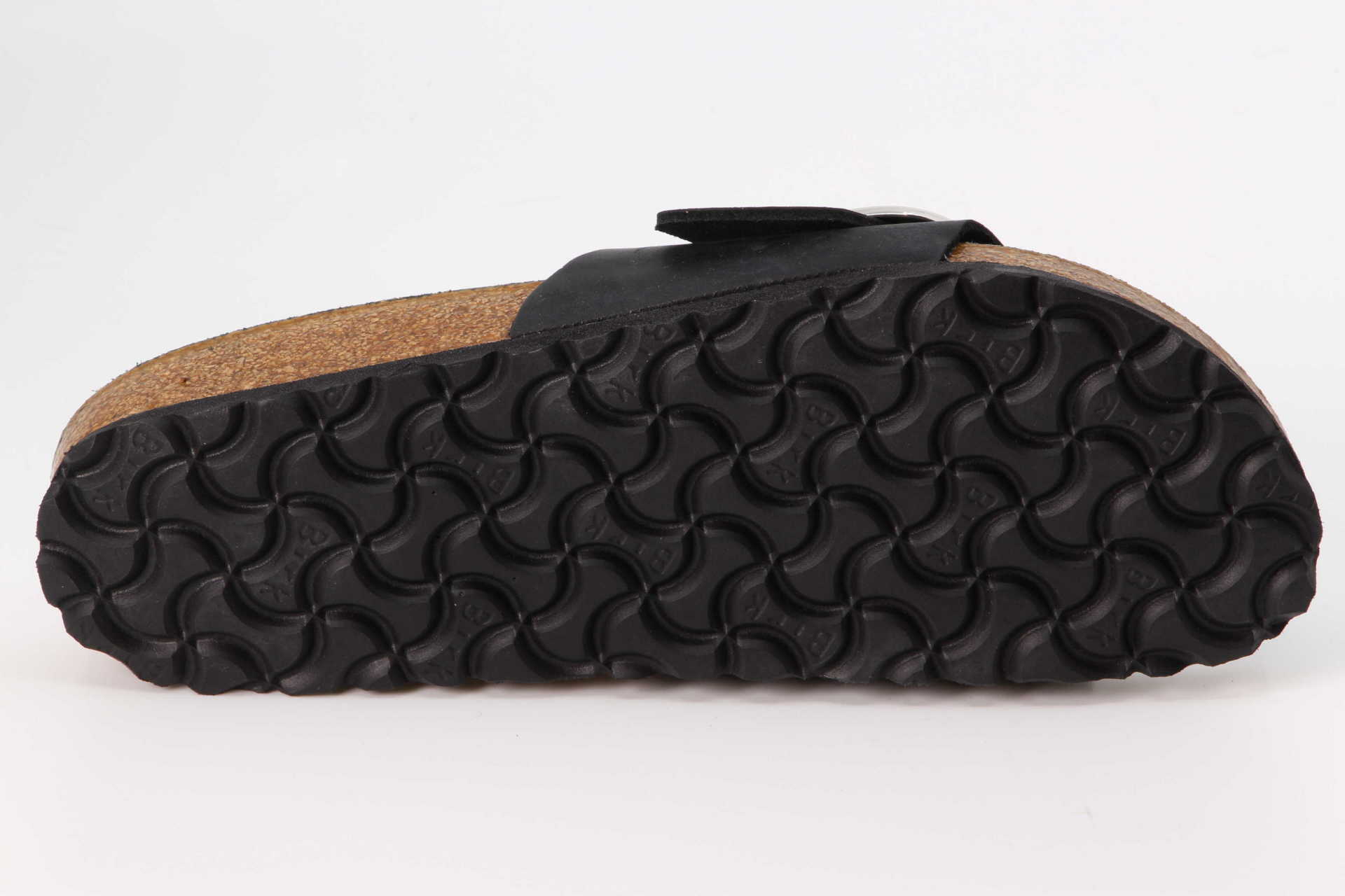 Madrid Big Buckle schmal schwarz – Bild 3