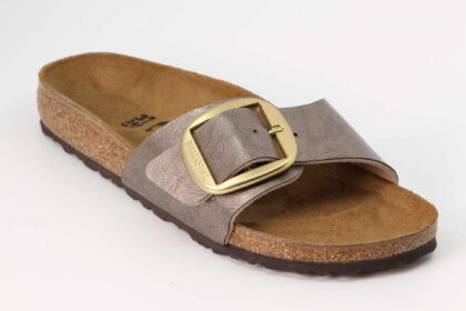 Madrid Big Buckle schmal graceful taupe