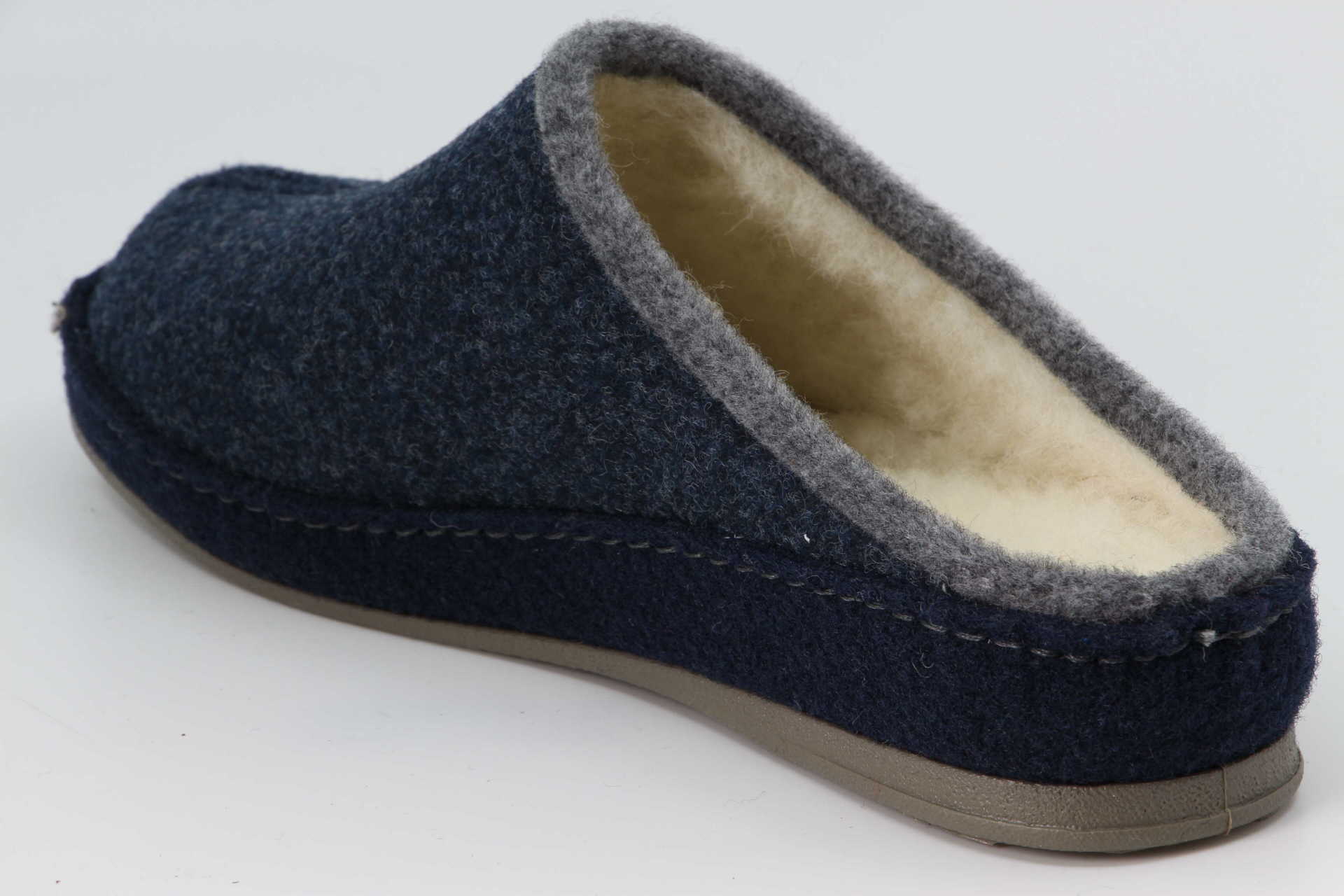 Hausschuhe marine – Bild 2