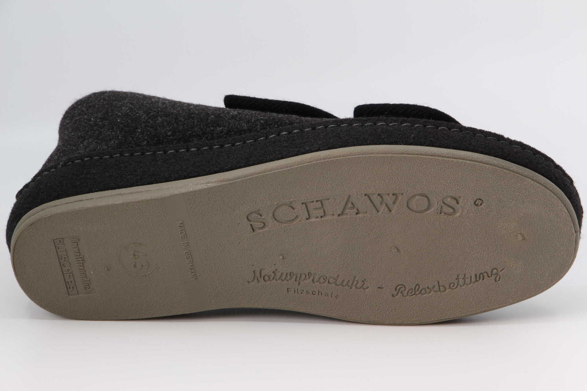 Hausschuhe schwarz – Bild 3