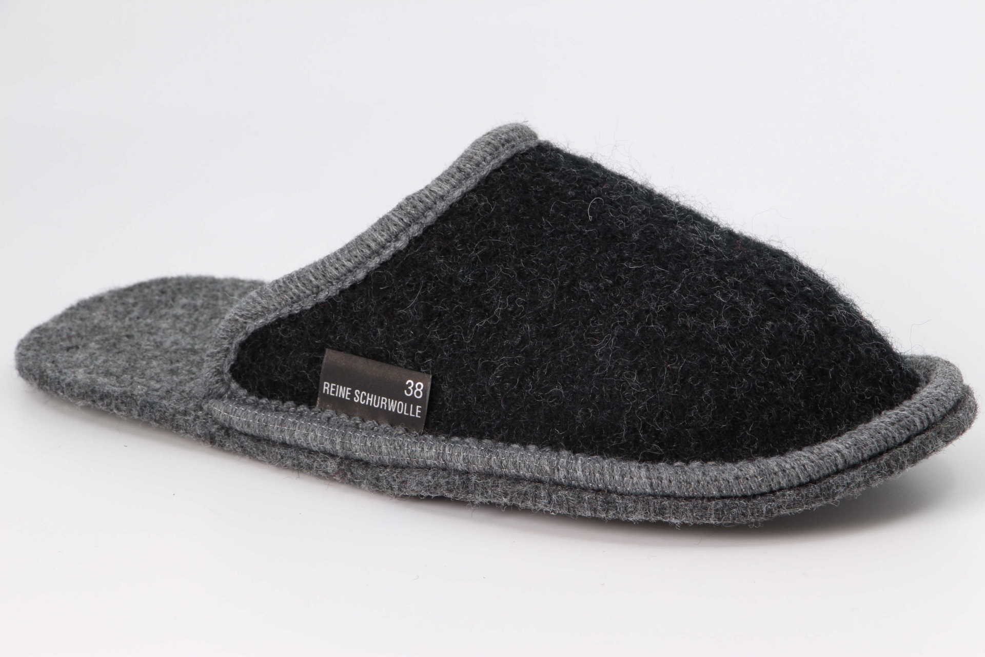 Gästefinken kohle / grau mele