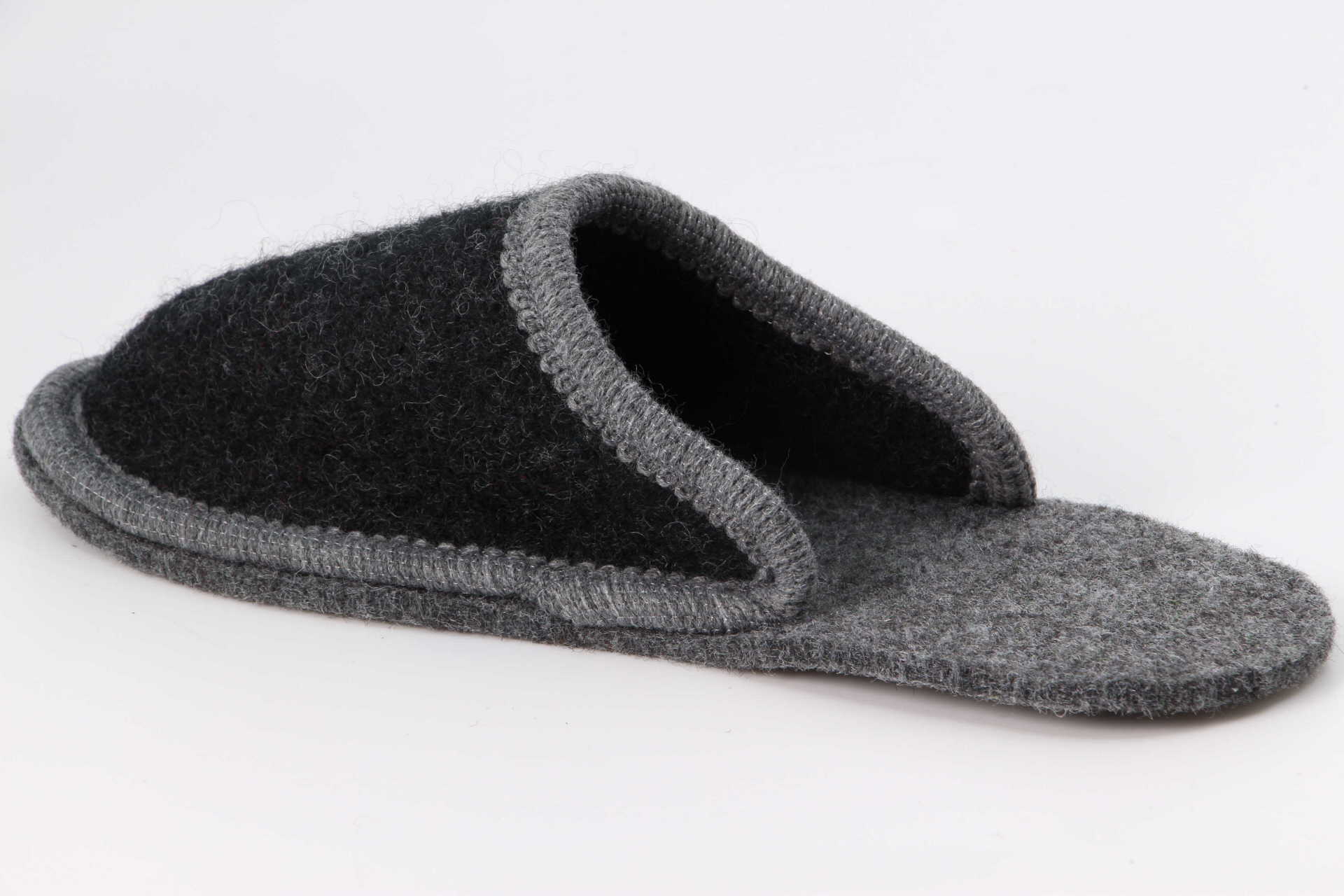 Gästefinken kohle / grau mele – Bild 2