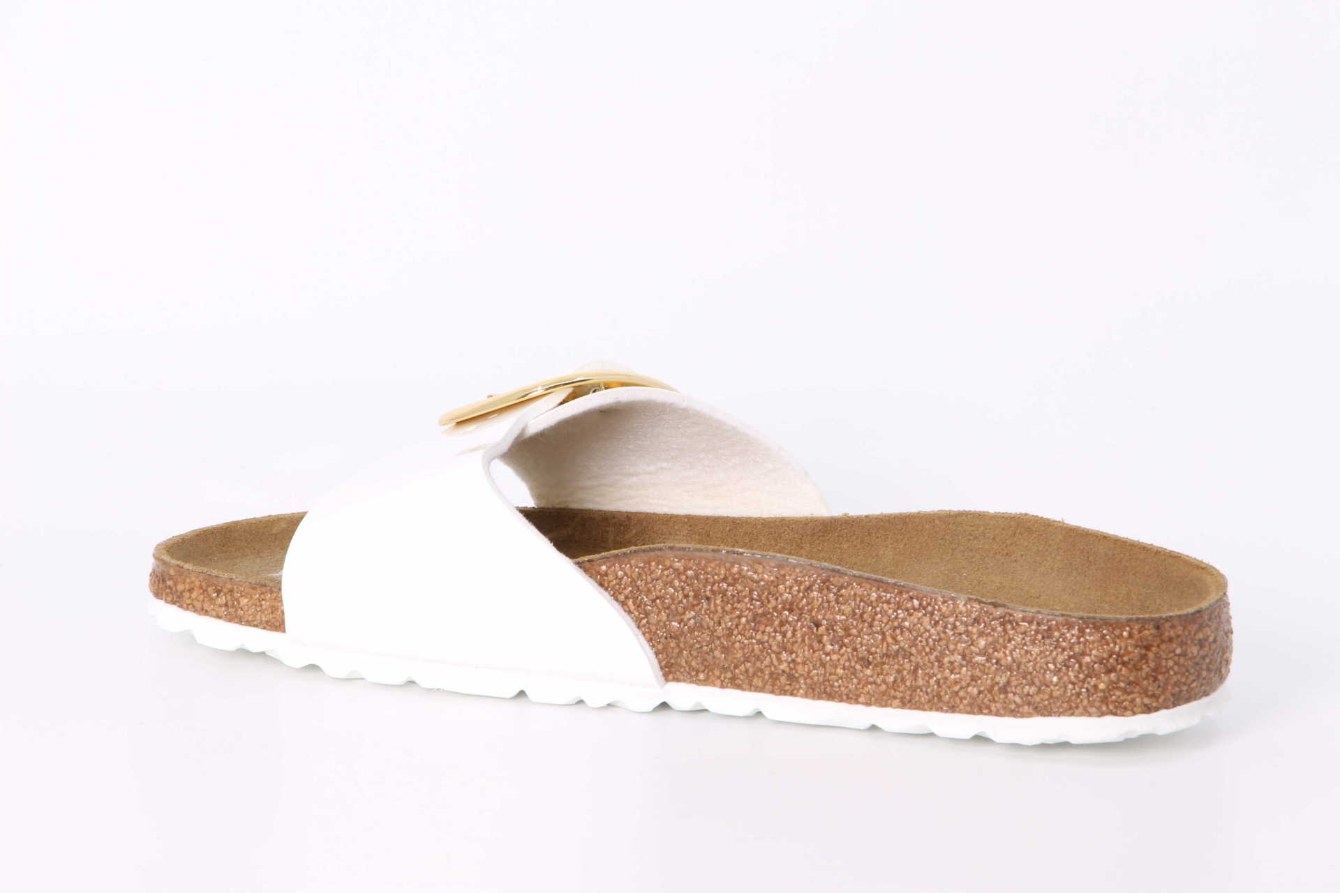 Madrid Big Buckle schmal weiss – Bild 2