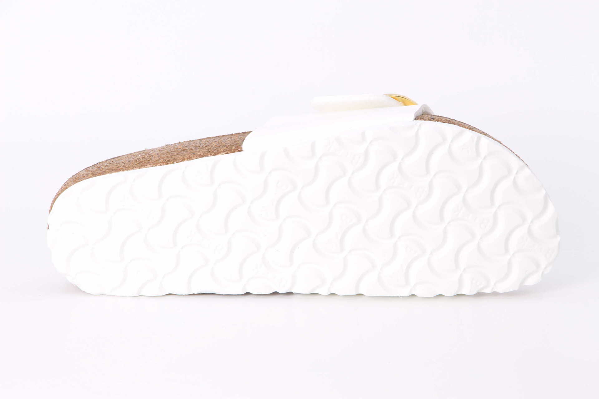 Madrid Big Buckle schmal weiss – Bild 3