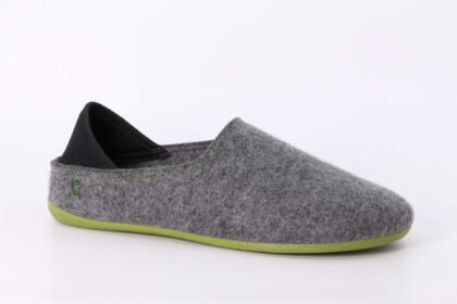 Wool Slip-On grau / grün