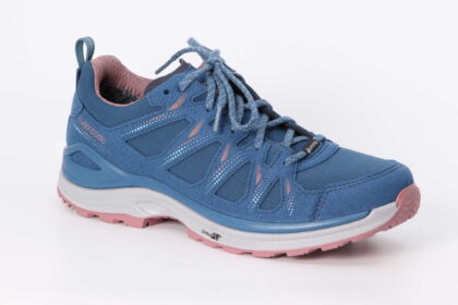 Innox Evo 2 GTX Lo Ws stahlblau / altrosa