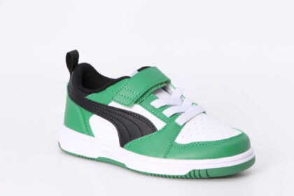 Puma Rebound V6 green / white / black