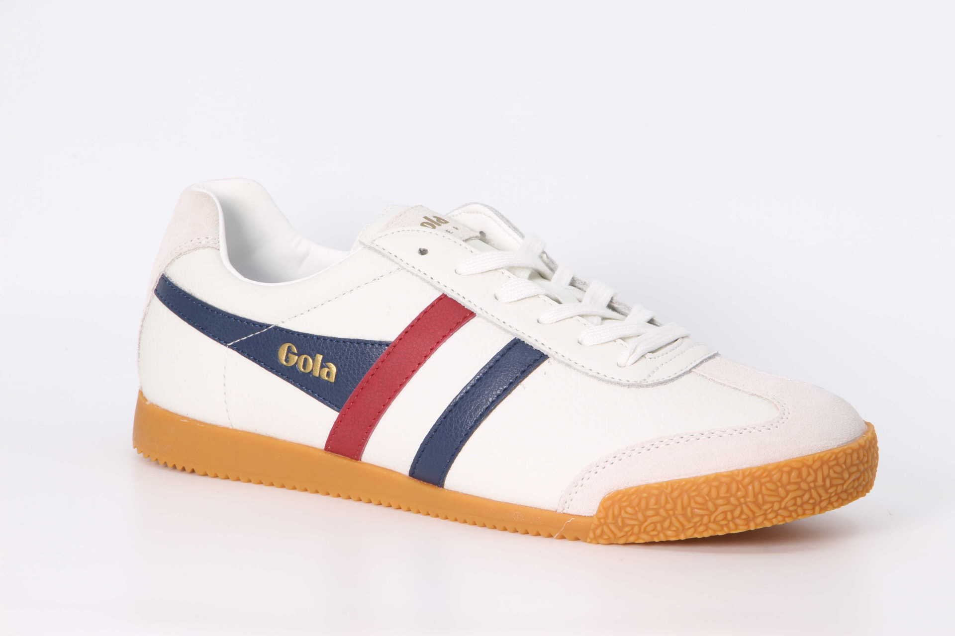 Harrier white / navy / red