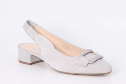Sling-Pumps light grey