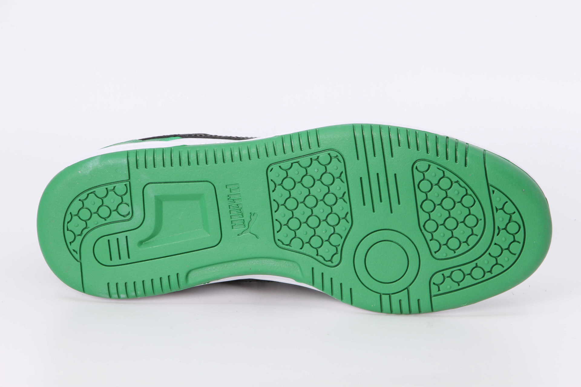 Puma Rebound V6 Lo Junior green / white / black – Bild 3