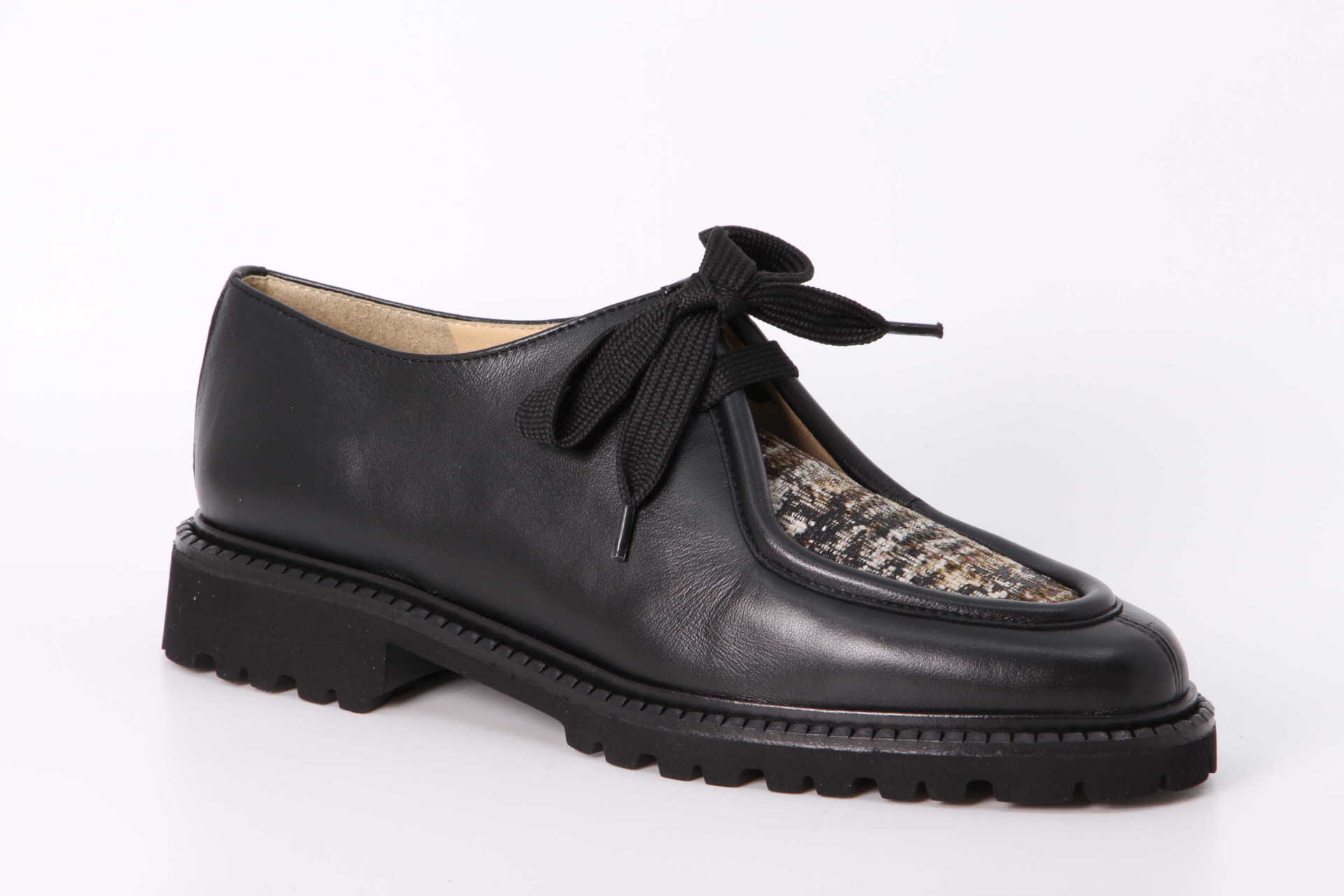 Schnürer schwarz / marble forest