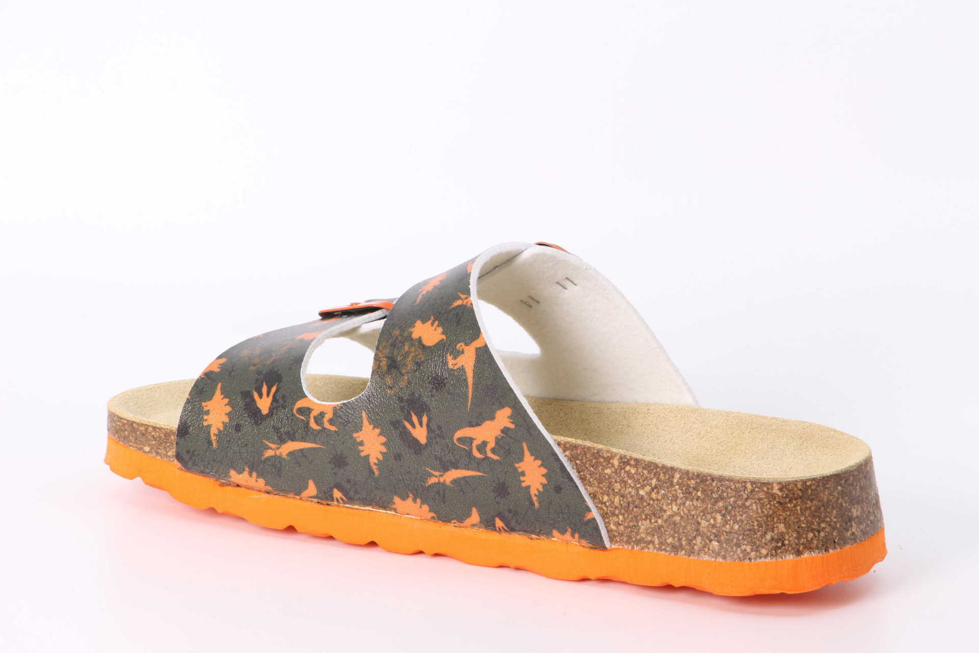 Finken Dinosaurier grün / orange – Bild 2