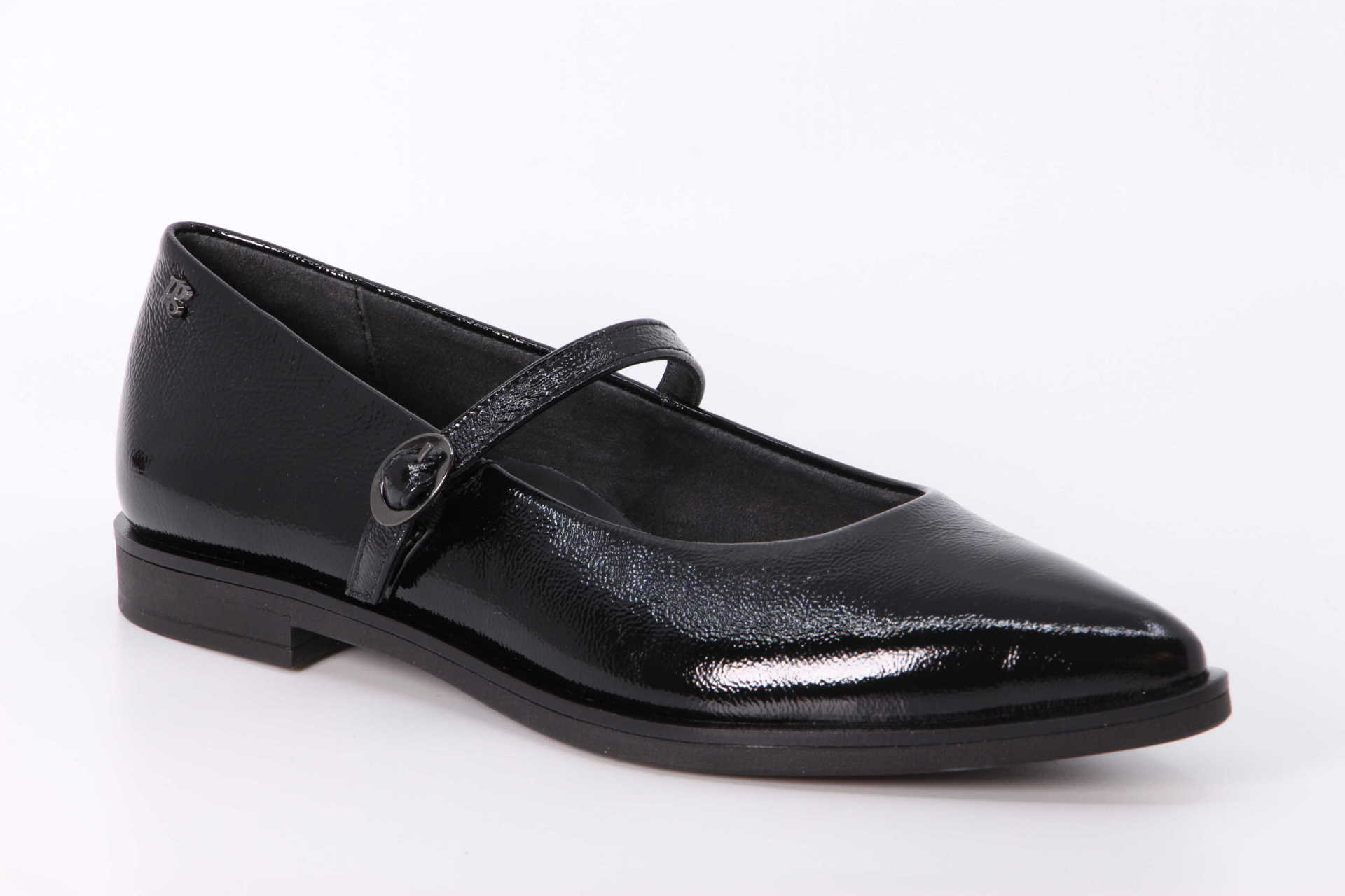 Ballerina mit Spange schwarz