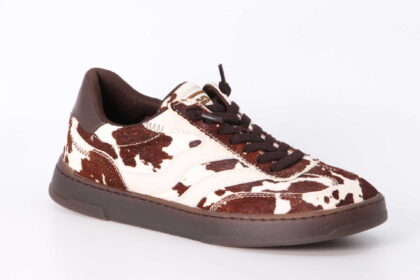 Sneaker braun / weiss