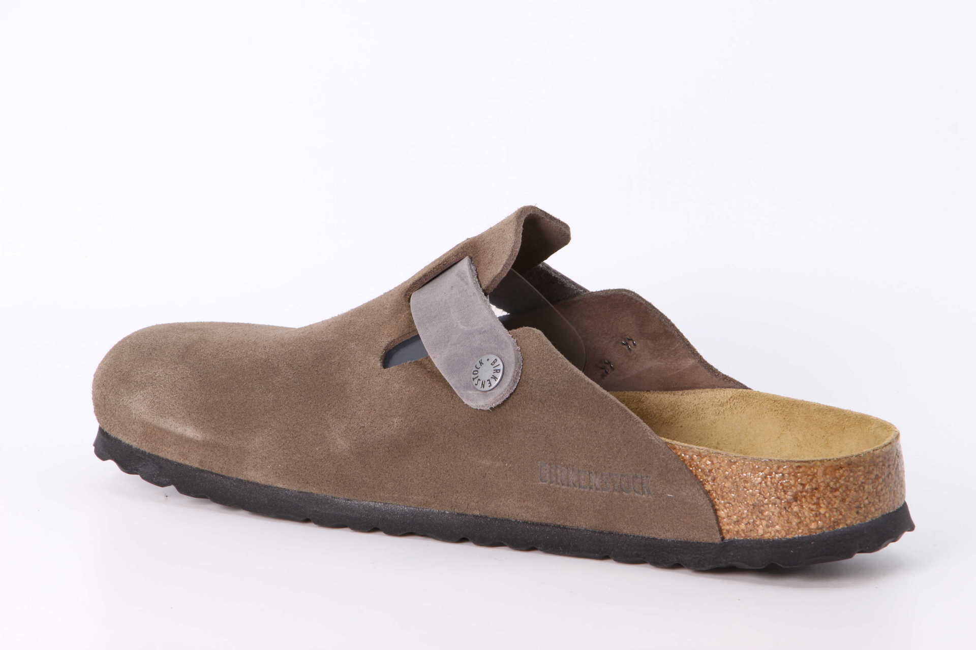 Boston Suede schmal concrete grey – Bild 2