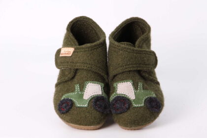 Filzfinken Traktor moos