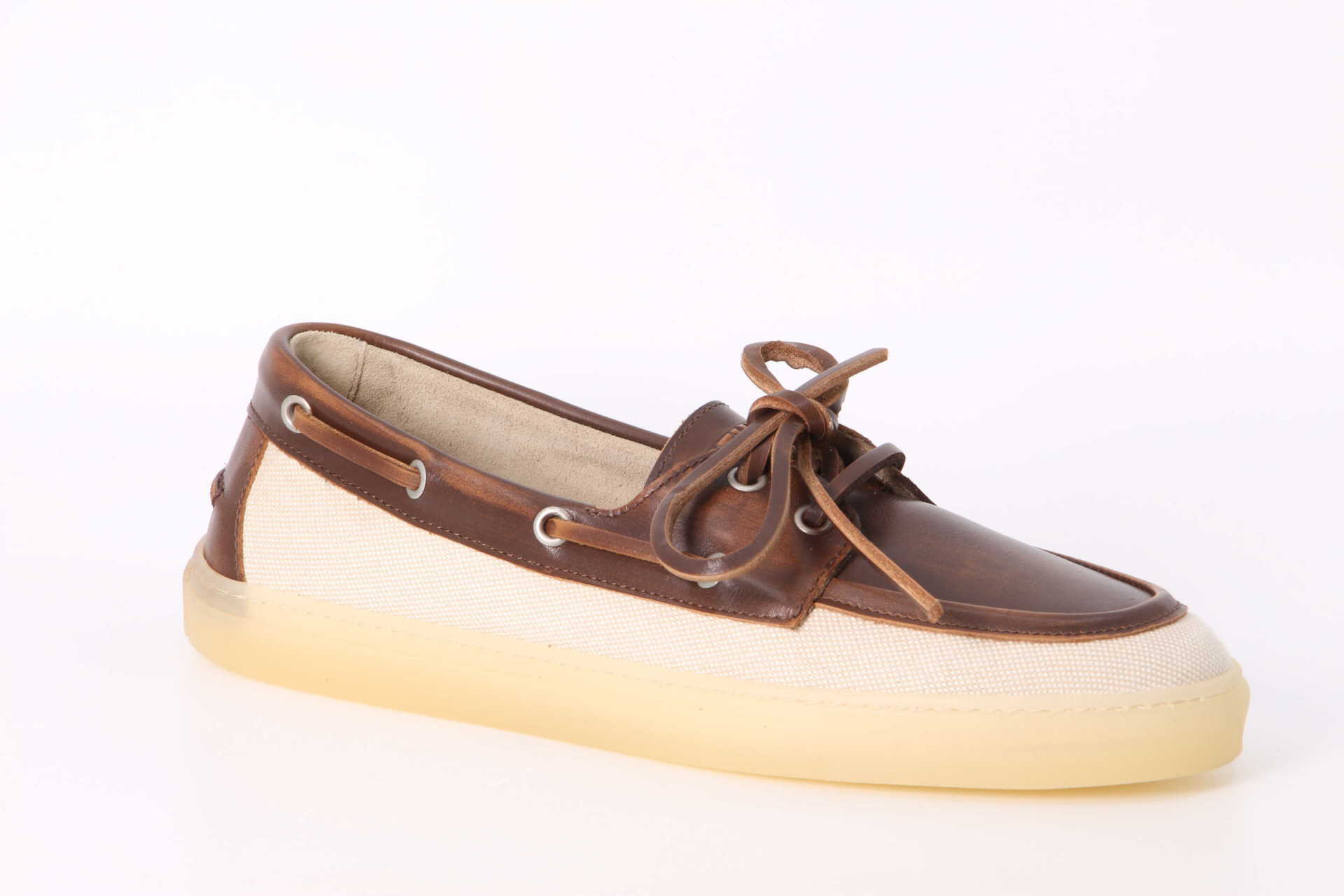 Docksider mix brown / creme