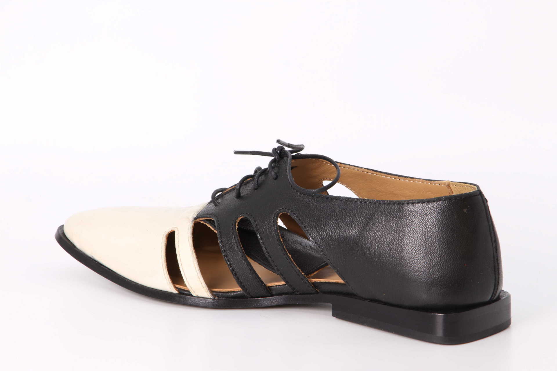 Sandale nero / bianco – Bild 2