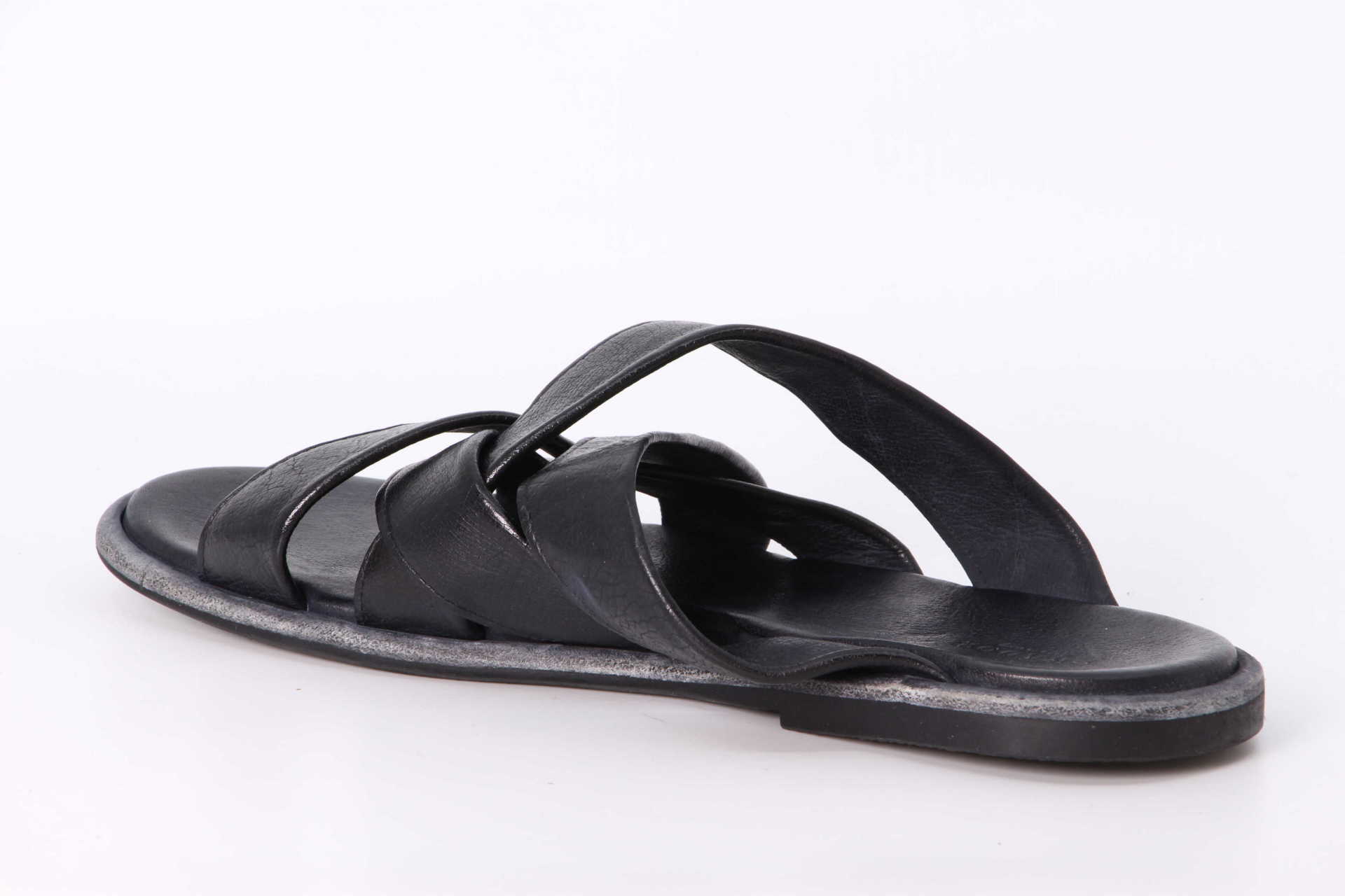 Lederpantoletten nero – Bild 2